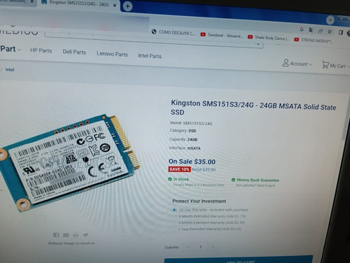 Disco Duro Interno Ssd Tarjeta