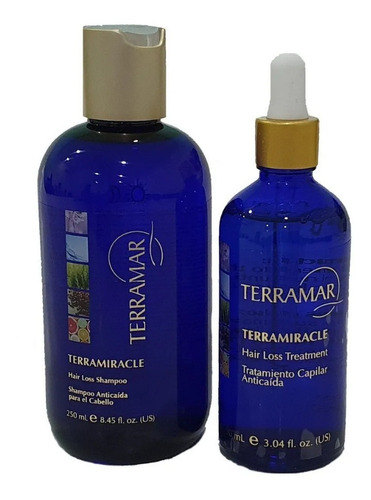 Tratamiento Anticaída Terramar. Shampoo Y Loción
