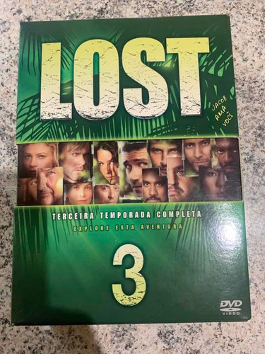 Dvd Lost Terceira Temporada Comoleta