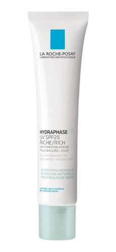 Crema Hidratante Hydraphase Ha Uv Spf25 Rica | La Roche 40ml