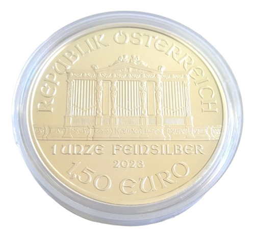 Medalla Plata Fina 0.999 Austria 2023 Orquesta Filarmónica