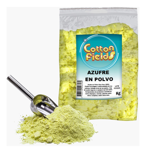 Azufre En Polvo Fino Pura 100% Premiun X 5 Kg