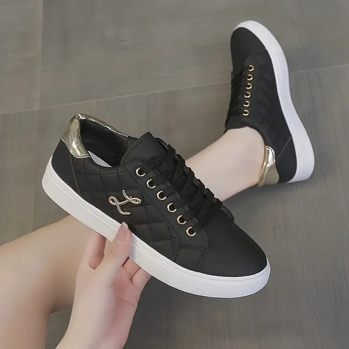 Zapatillas Casual Transpirables De Suela Blanda Para Mujer