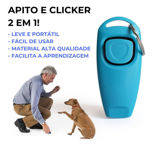 .. Adiestramiento De Perros 2 En 1 Con Clicker And Whistle
