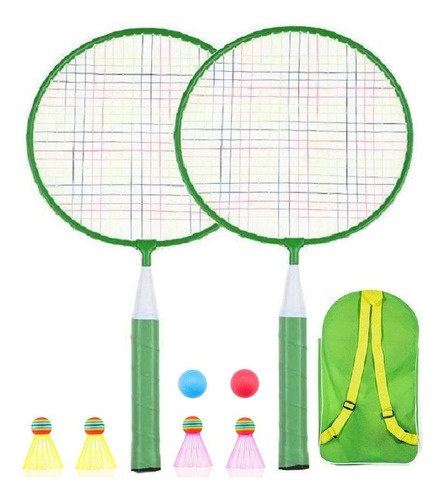 Raqueta De Bdminton Para Nios, 1 Par, Juego De Raquetas De B