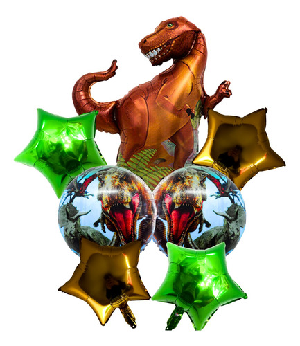 Combo Kit Globos Dinosaurios 