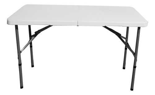 Mesa Dobrável Nagano Nmd122m Polietileno Branca 1,22m