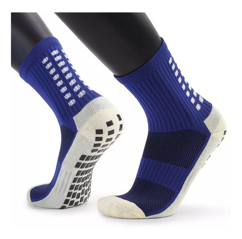 Meia Antiderrapante Futebol Cano Médio Similar Pro Socks