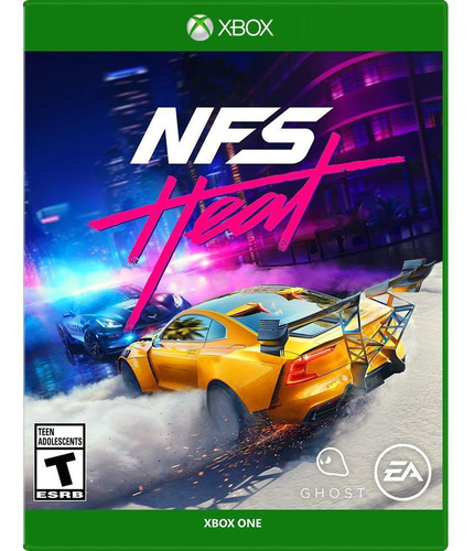 Jogo Mídia Física Need For Speed Heat Para Xbox One