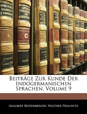 Libro Beitrage Zur Kunde Der Indogermanischen Sprachen, V...