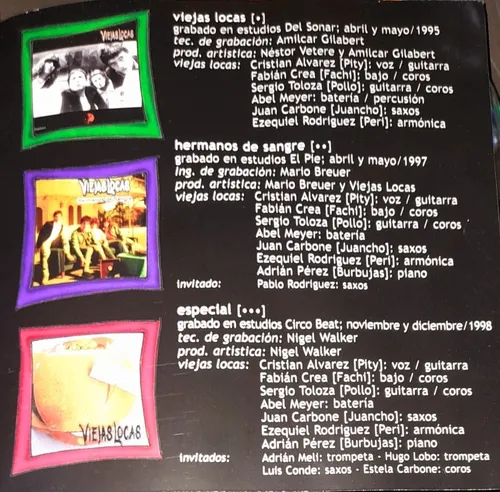 Viejas Locas Sigue Pegando Cd + Dvd Interactivo Fotos Juegos (Usado)
