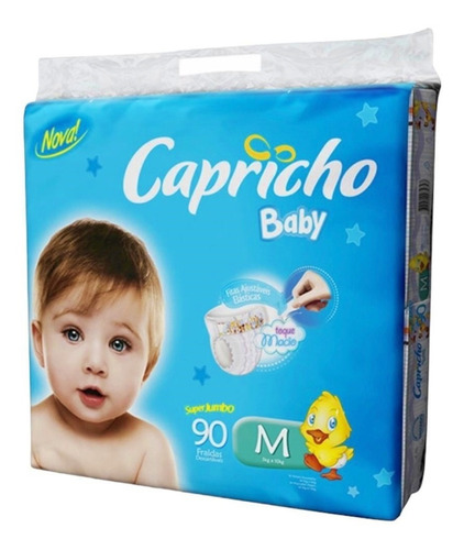 Capricho fralda infantil descartável baby 