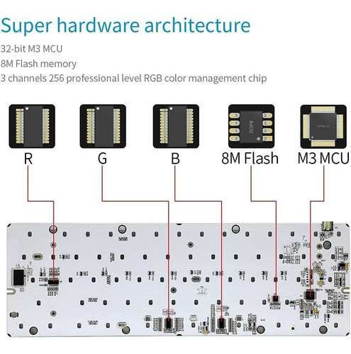 61 Teclas, 60 Intercables En Caliente, Teclado Mecáni...