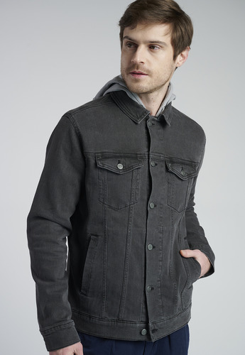 Chaqueta Reims Negro Ss2025 New Man