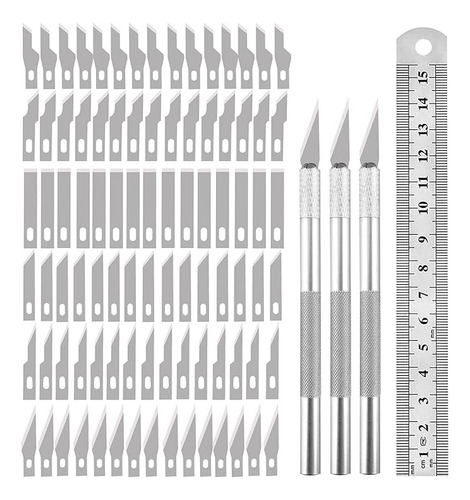 Juego De 94 Cuchillas De Cuchillo De Precisión,corte,modelos