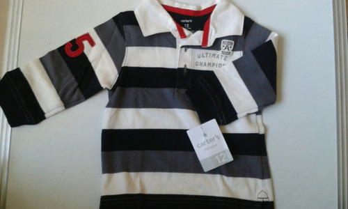 Chemise Carters Talla 12 Meses Para Niño