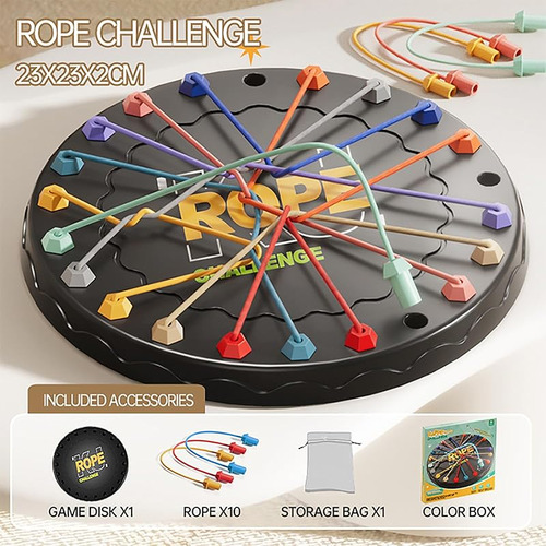 Juego De Rompecabezas Rope Untangling, Juego De Mesa De Estr