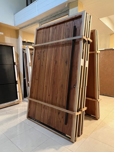 Puerta Madera Pivotante Premium 150x250 Flaminia Vertical