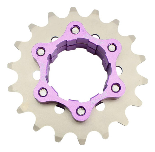Cassete Bike Ztto De Pinhão Único Com 18 Dentes Padrão Hg