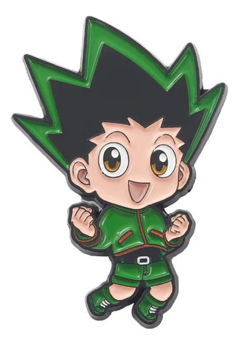 Pin Gon Freecss Hunter X Hunter Metálico Soft Pins Broche