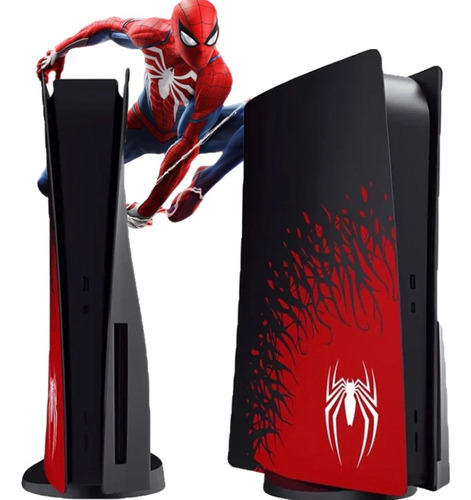 Cubiertas Para Playstation 5 Edicion Spider-man Carcasa 