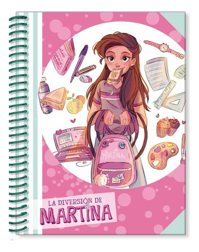 Libreta De La Diversion De Martina (rosa) - Martina D`antioc