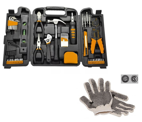 Imagen 5 de 8 de Set Herramienta 51 Pz Lusqtoff Set129rally Racing + Guantes