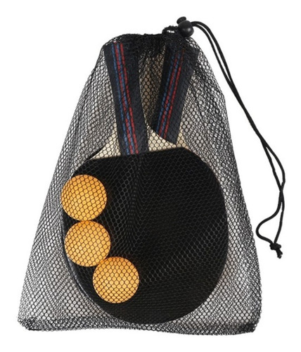Imagen 2 de 7 de Set De Ping Pong Sensei Instant Kit Red + 2 Paleta + 3 Bolas