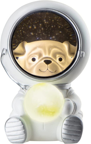 Lámpara Perro Astronauta Kawaii Decoracion