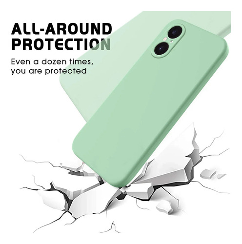 Xfunda De Silicona Líquida Para Xperia 5 V, Protección Total