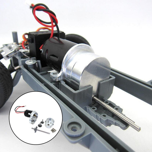 Atualizar Caixa De Engrenagem De Carro Rc De Metal Com 370