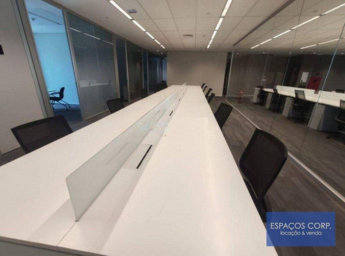 Imagem 4 de 16 de Laje Corporativa Mobiliada Para Alugar, 1124m² Por R$ 185.480/mês - Itaim Bibi - São Paulo/sp - Lj0909