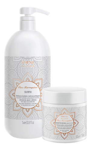 Kit Amend Oleos Marroquinos Shampoo 1l E Mascara 500g 2p