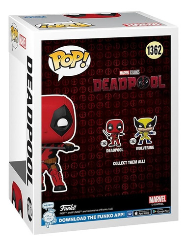 Funko Pop Marvel: Deadpool 3 - Deadpool