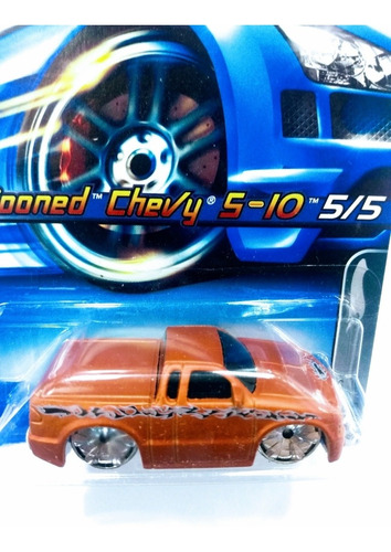 Camionetas Hot Wheels 'tooned Chevy S-10 Ed 2005 1:64