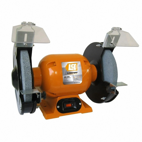 Amoladora De Banco Con Piedras Esmeril 550w Lusqtoff Ab-550