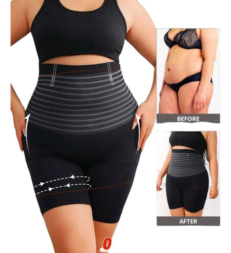 Short Moldeadores De Talle Alto Control Barriga Flarixa 1977