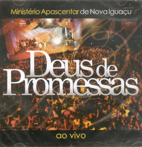 Cd Ministério Apascentar Nova Iguaçú Deus De Promessas Vivo