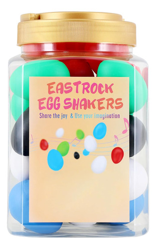 30pcs Maracas De Plástico De Egg Shakers De Percusión...