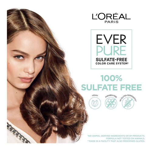 Champú Sin Sulfato L'oreal Paris Everpure Scalp Care Detox.