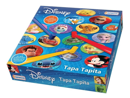 Imagen 2 de 5 de Juego De Mesa Disney Tapa Tapita Juguete Velocidad Visual