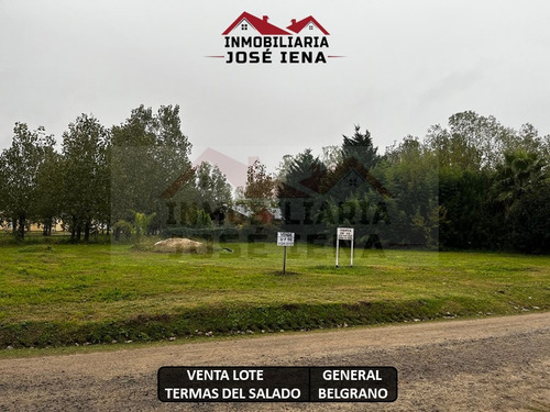 Lote De 948 M2  En Venta Dentro Del Barrio Cerrado  Leufu Kiñe , Termas Del Salado - General Belgrano. Excelentes Espacios Comunes Y Seguridad Las 24 Hs.