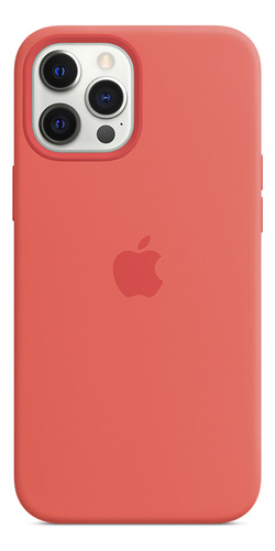 Funda Silicone Case Para Iphone 12 Mini Coral Lisa