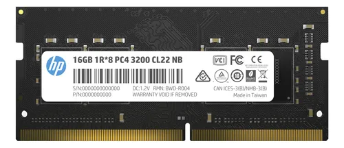 comprar Memoria Sodimm Hp S1 16gb Ddr4 3200mhz (2e2m7aa)