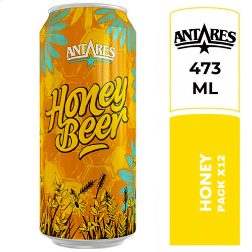 Cerveza Antares Honey  X12 Latas - Tienda Oficial
