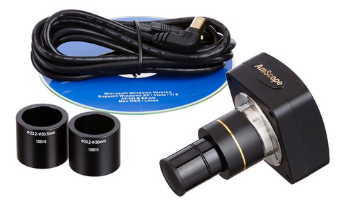 Cámara Microscópica Digital Amscope Mu1000 De 10 Mp Para Imá