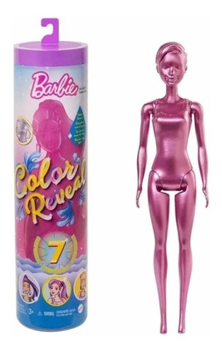 Mattel® Barbie Color Reveal Brillante De Con 7 Sorpresas 
