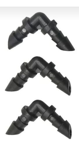 50 Piezas Conector Codo Para Microtubo Tubin 4/7mm