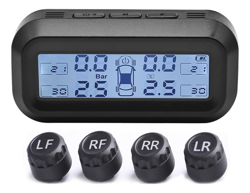 Sistema De Monitoramento De Pressão De Pneus An-10c Solar Ca
