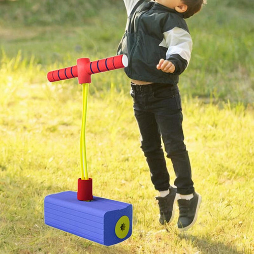 Pogo Bouncer Saltando Brinquedo Para Crianças Azul